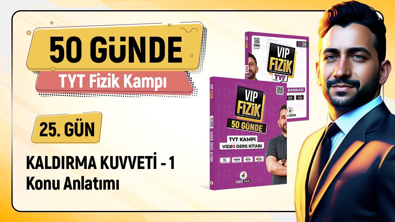 Sıvıların kaldırma kuvveti konu anlatımı -1 | 25.Gün 1.Video