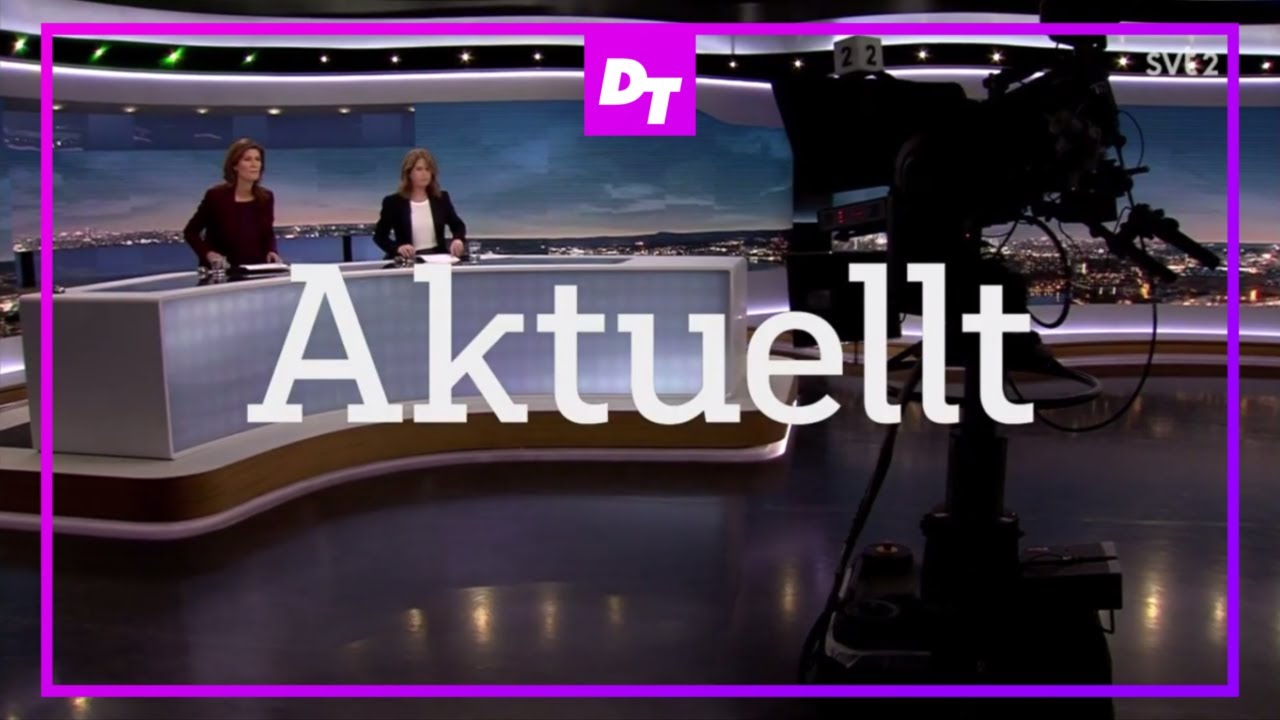 SVT2 Aktuellt Intro Evolution (1958-present, Sweden)