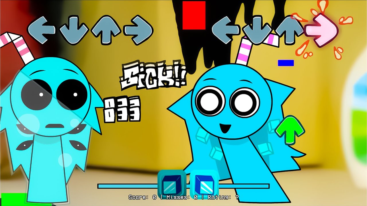 [SWAP] FNF NEW Sprunki OC Normal Vs Horror Versions sings Pibby Sliced (Incredibox Sprunki)