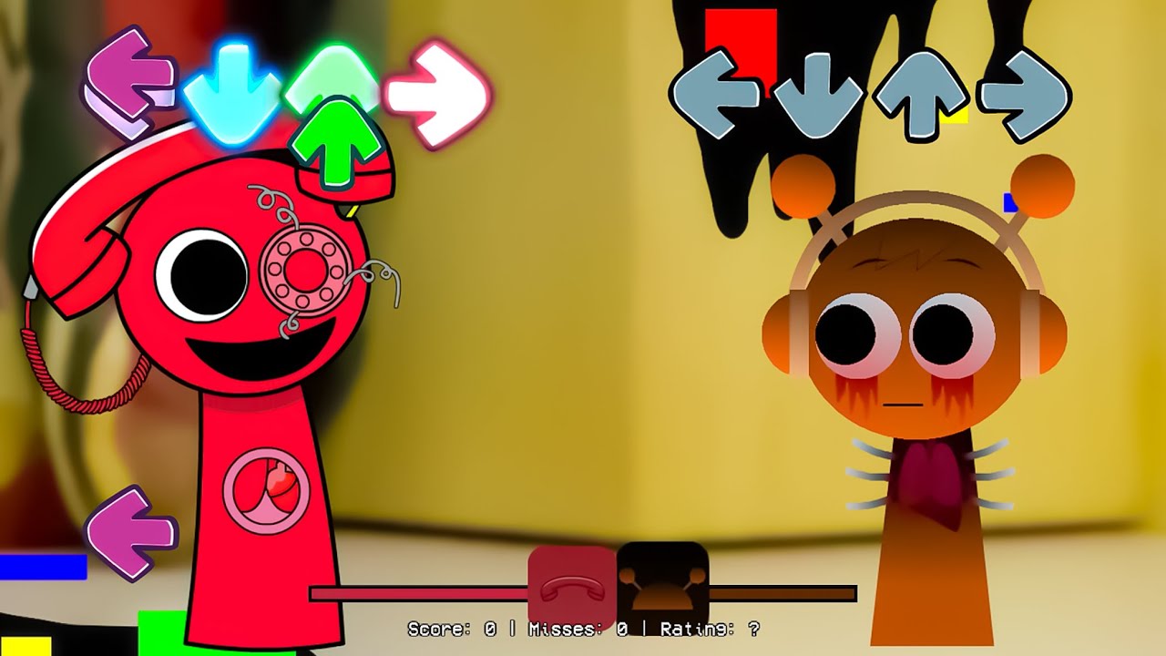[SWAP] FNF Sprunki Horror Vs OC Horror Versions Sings Pibby Sliced (Incredibox Sprunki/FNF Mod)