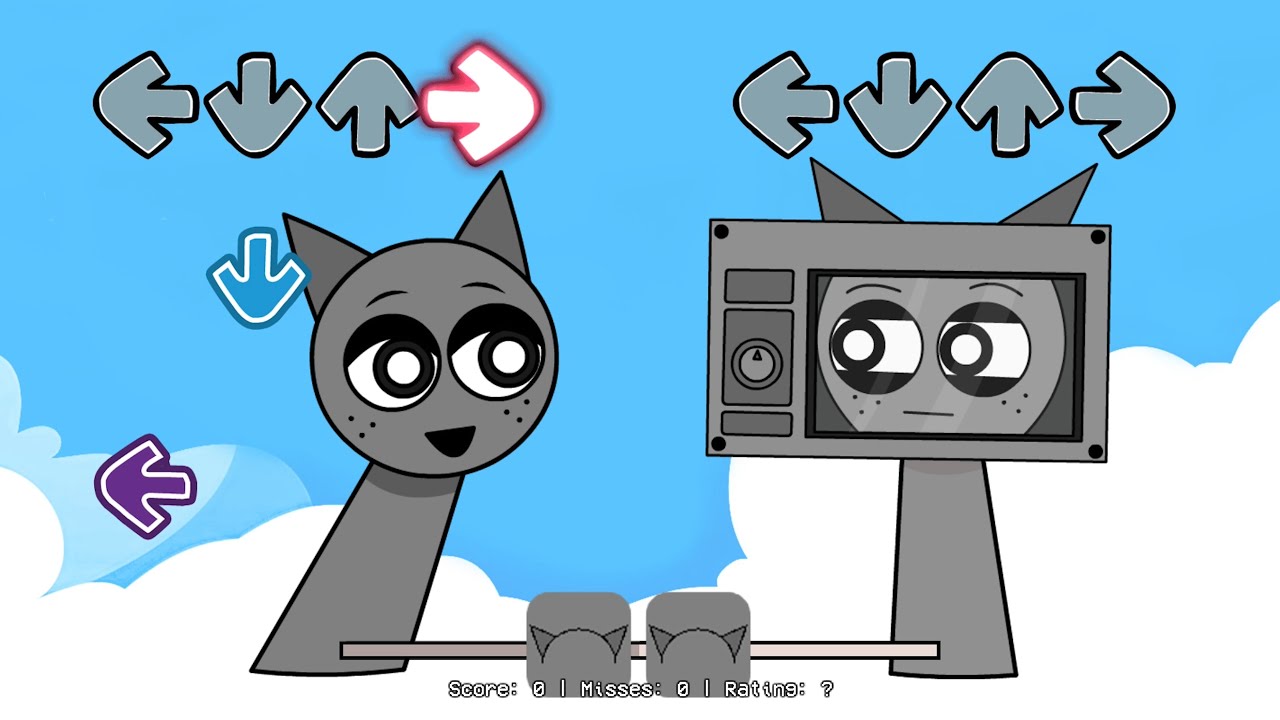 [SWAP] FNF Sprunki OC Microwave Vs Sprunki All Phases Sings Pony Girl (Incredibox Sprunki/FNF Mods)
