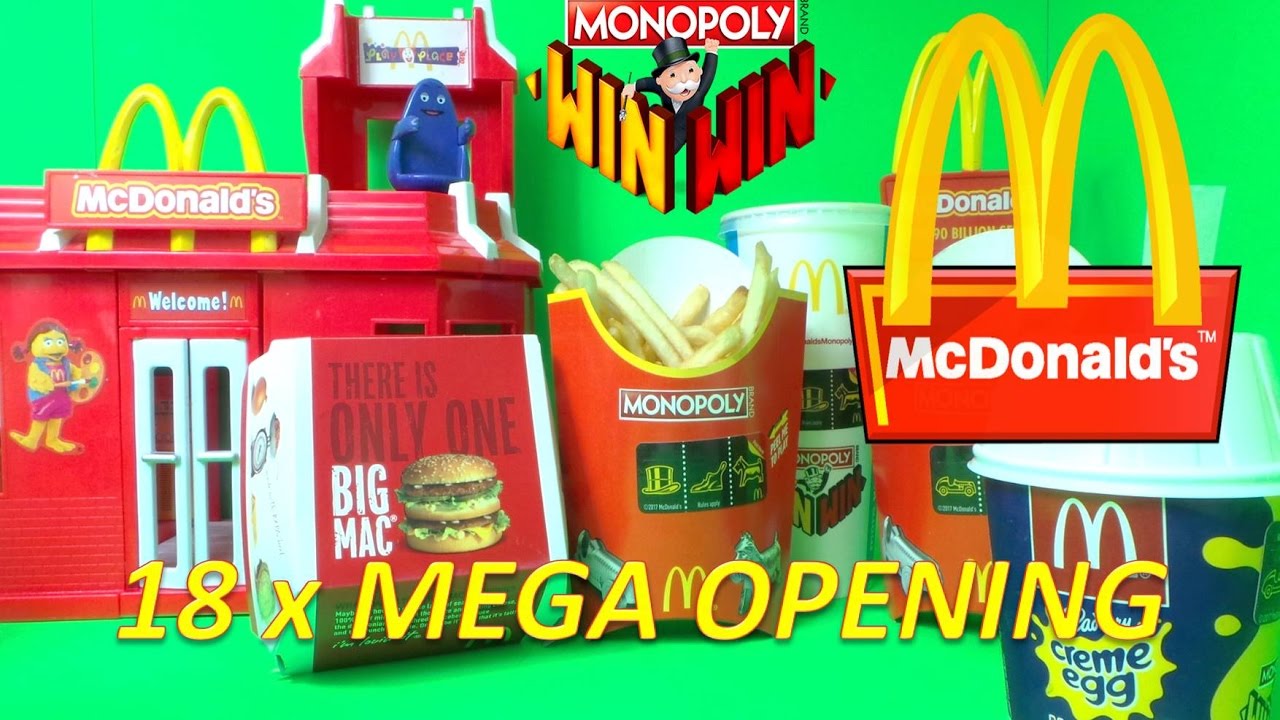 Swap here your McDonald's Monopoly WIN WIN 18 x SURPRISE TICKETS