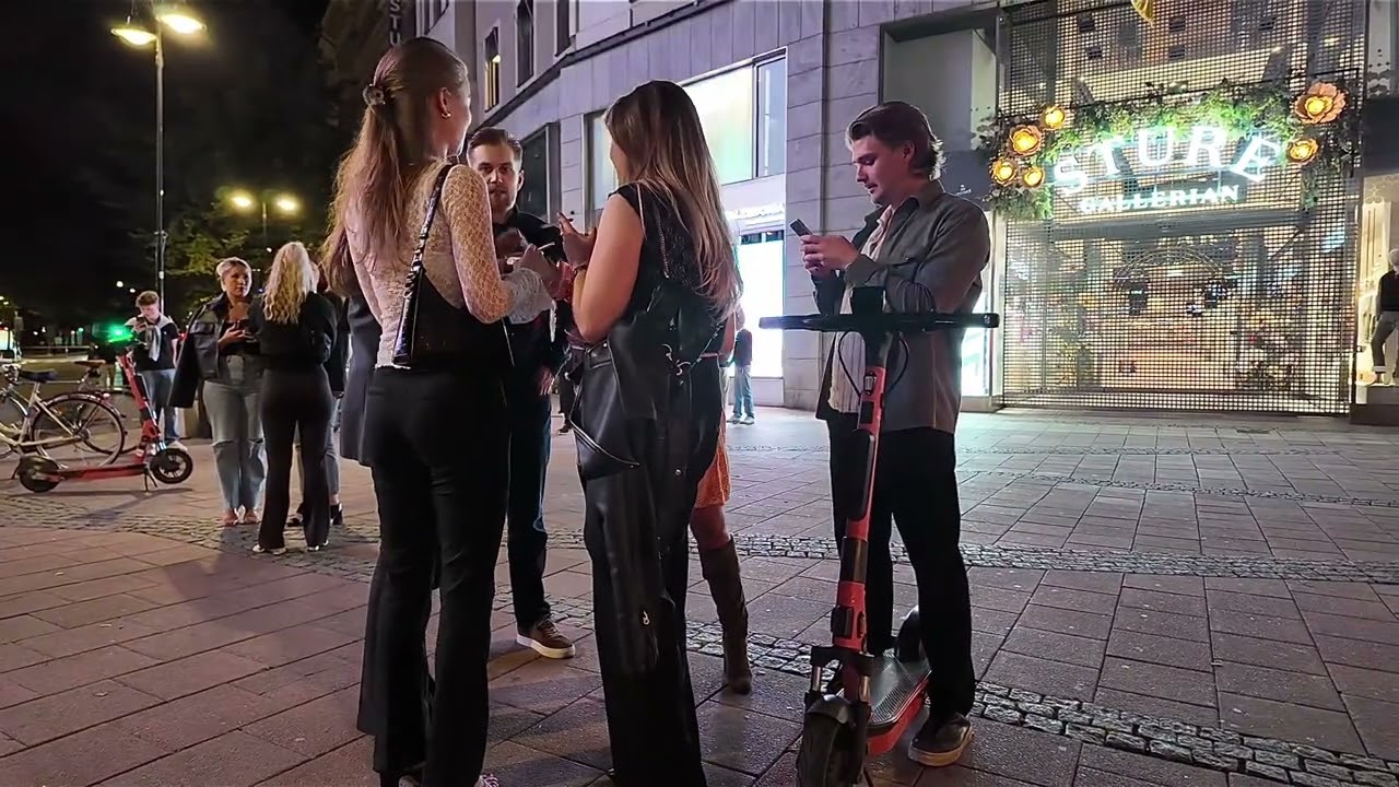 Swedish Girl Smokes & Spits