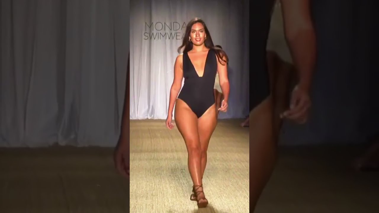 swim suit fashion episode 21 | curvy girl swimsuit fashion show | bikini swimsuit fashion | #shorts