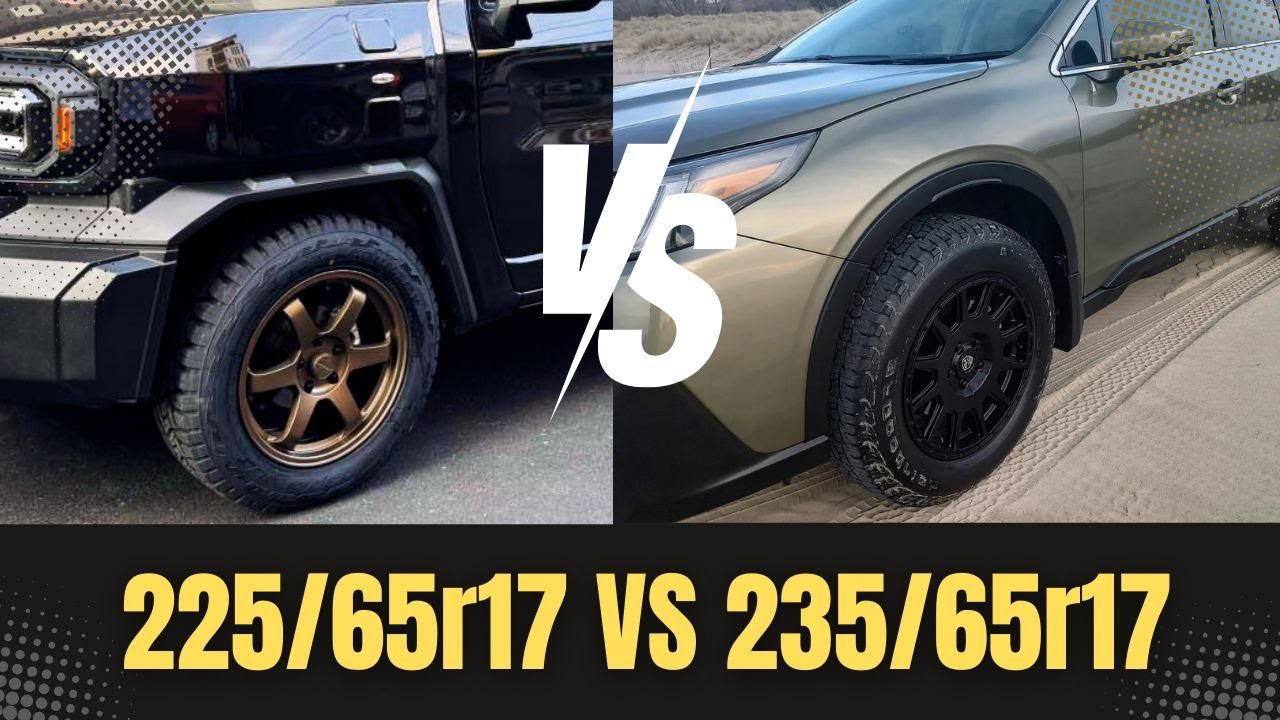 Switching From 225/65r17 To 235/65r17