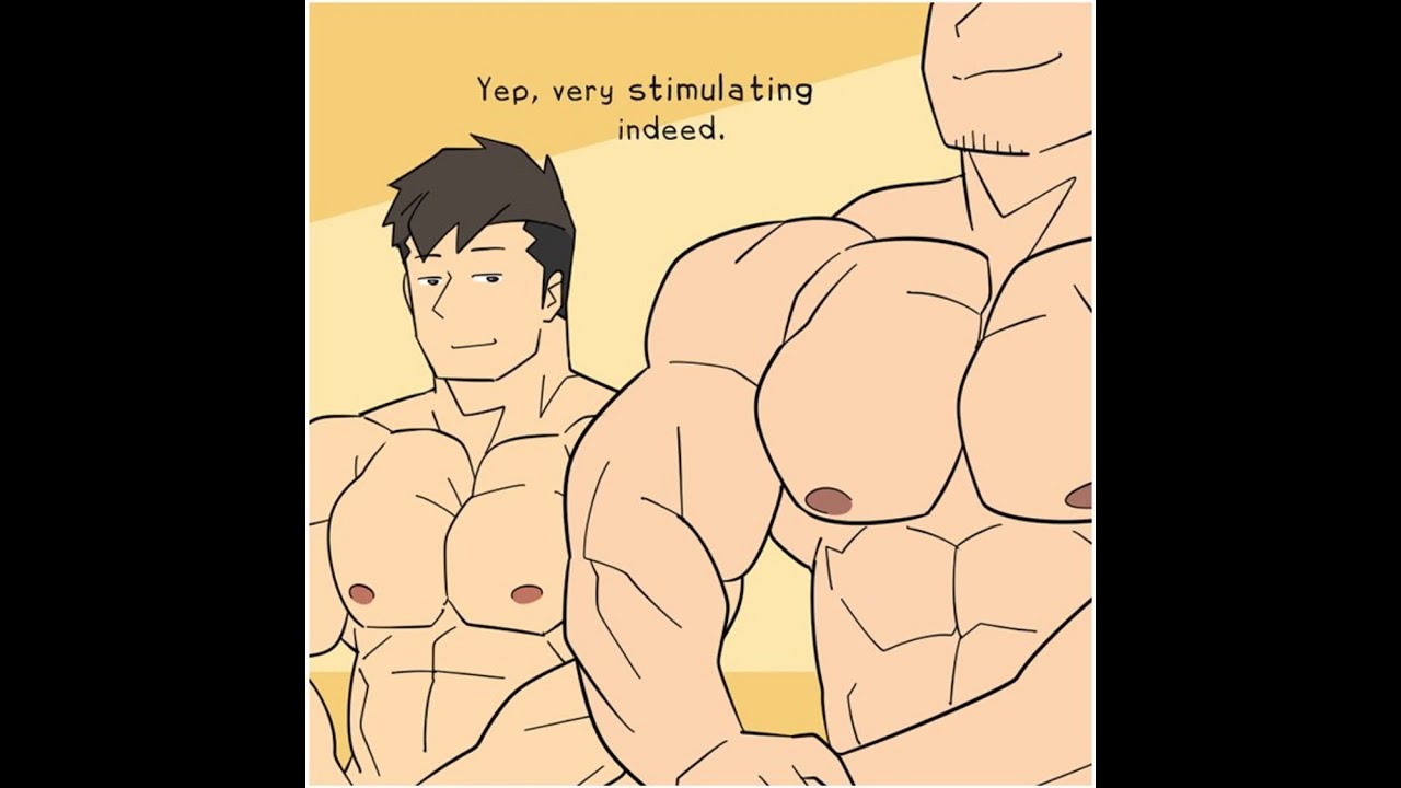 Swolemates: muscle flexing
