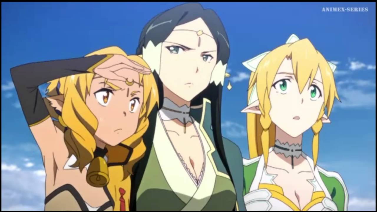 Sword art online Kirito vs Eugene [español]