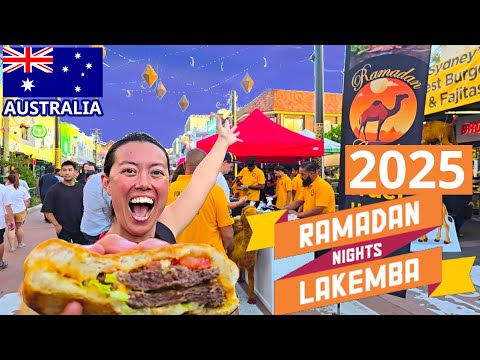 Sydney Ramadan Night Markets 2025 | Foods You MUST EAT!