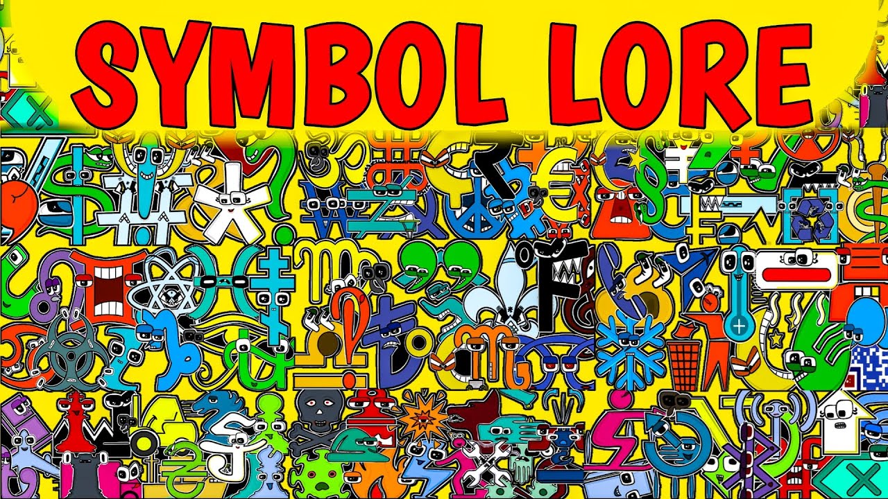 Symbol Lore: All Parts. Full version | Alphabet Lore