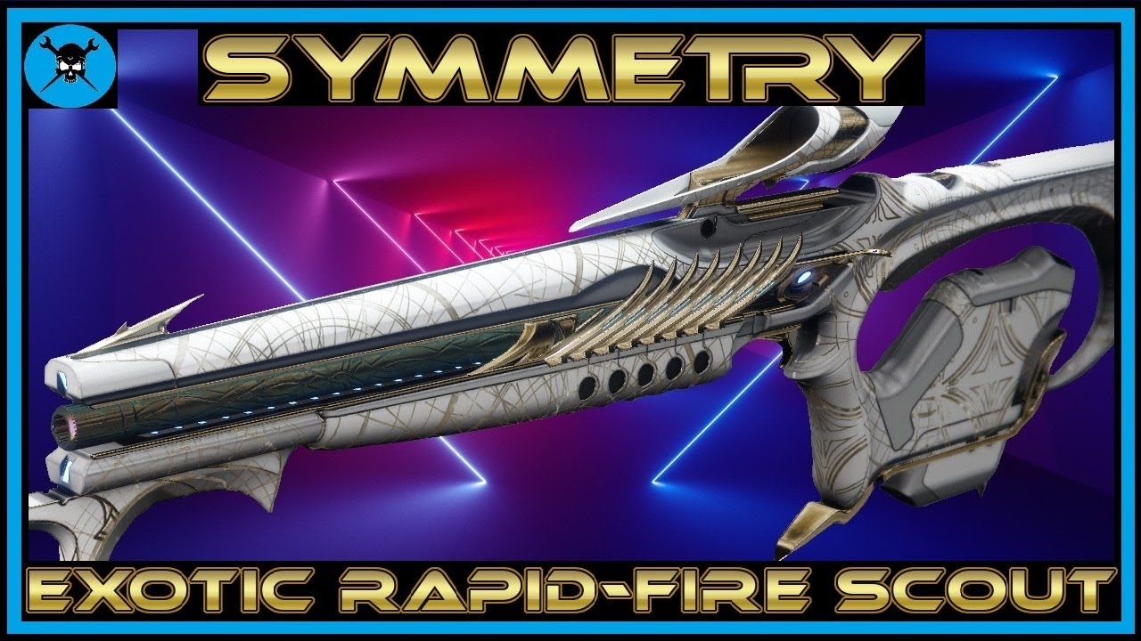 SYMMETRY Destiny 2 Weapon Review!  A Powerful Rapid-Fire Scout!