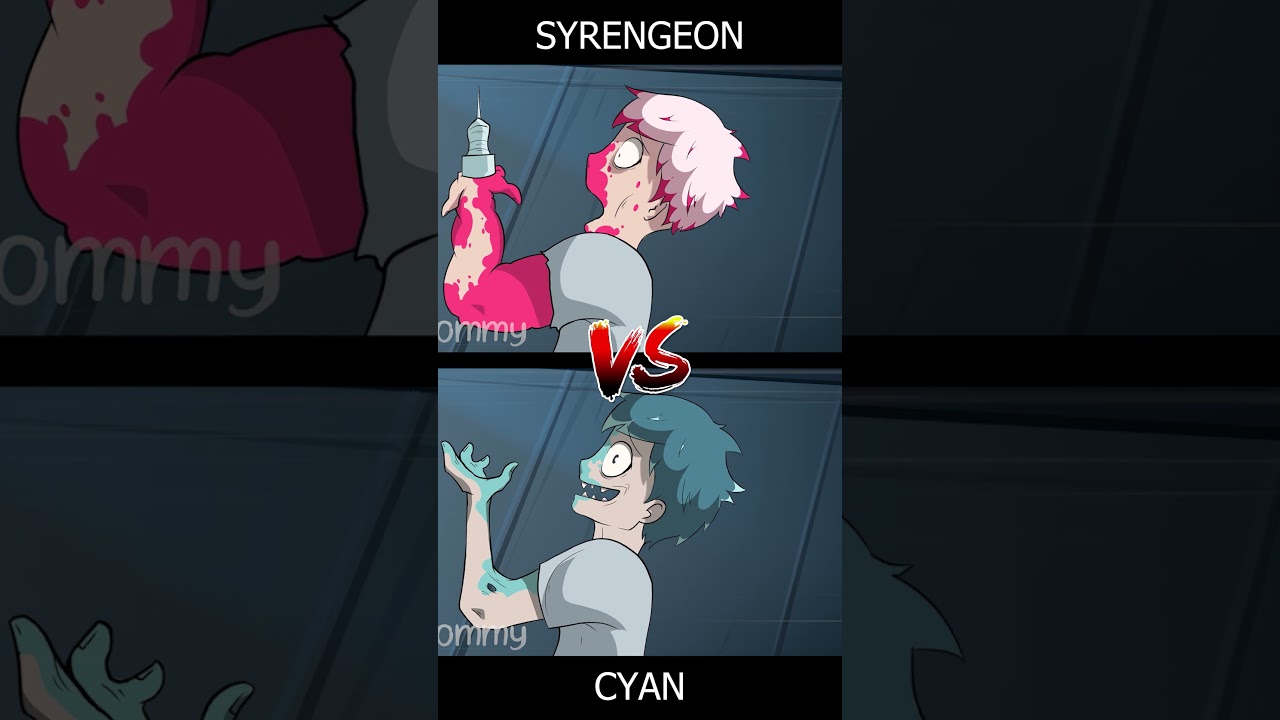 SYRENGEON VS CYAN transformation ! Garten Of Banban 6 Animation