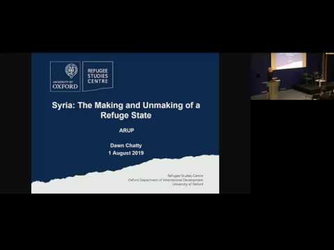 Syria: The Making and Unmaking of a Refuge State | A lecture by Professor Dawn Chatty