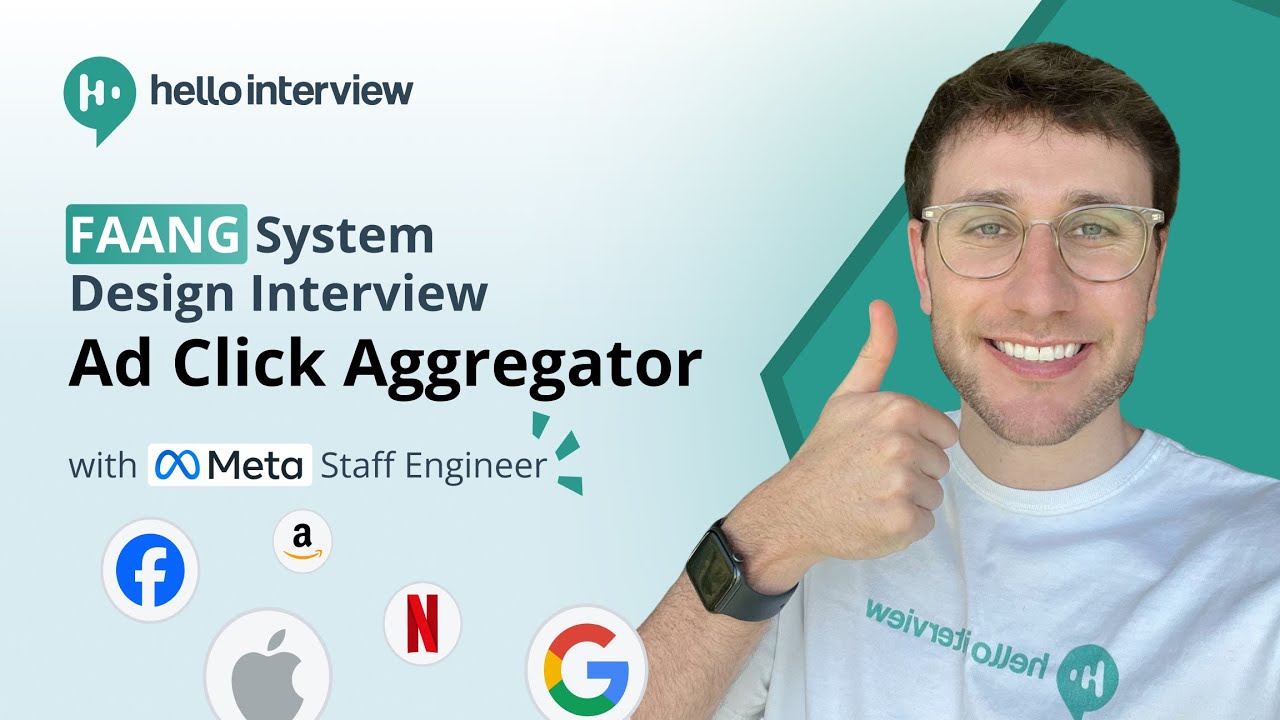 System Design Interview: Design an Ad Click Aggregator w/ a Ex-Meta Staff Engineer