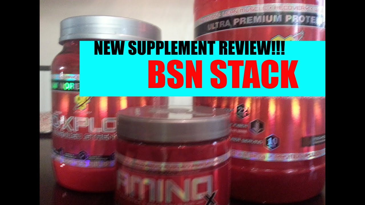 Sythna-6, AminoX, NO Xplod - BSN Muscle Gaining Stack