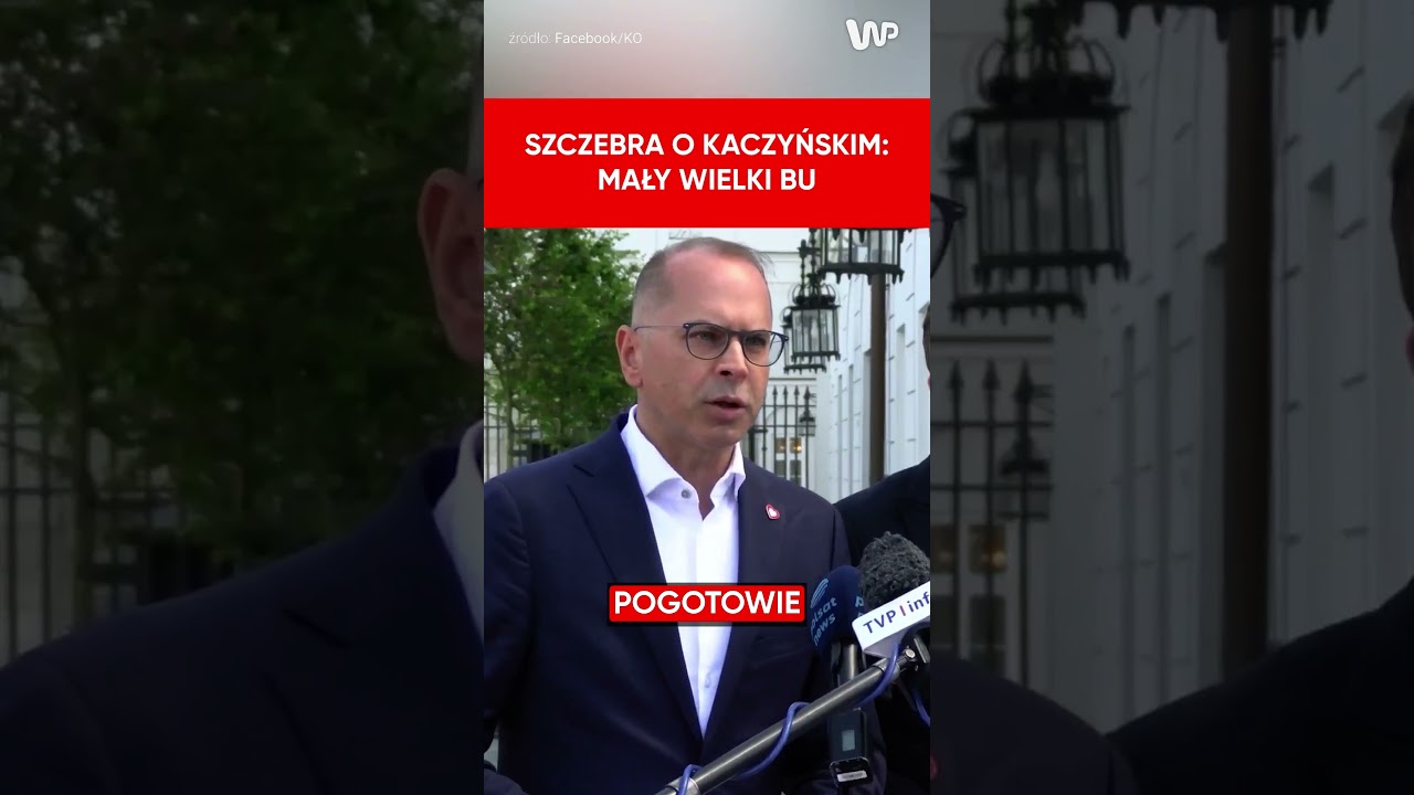 Szczerba o Kaczyńskim: Mały wielki Bu