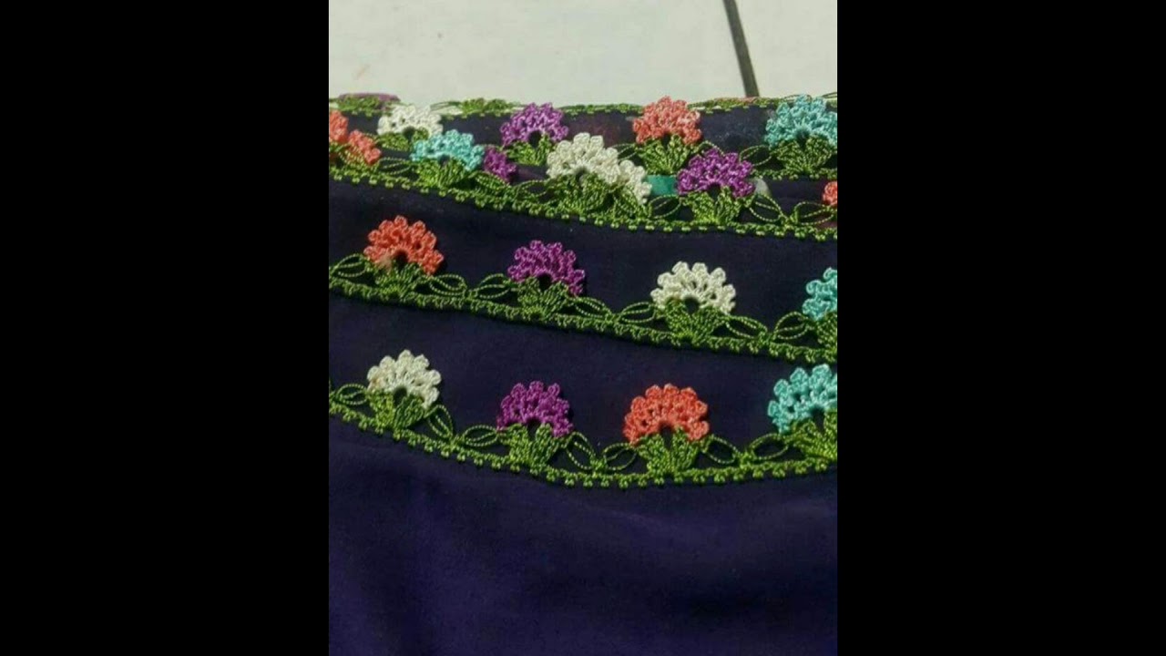 Tığ oya modelleri basit ve kolay 👍