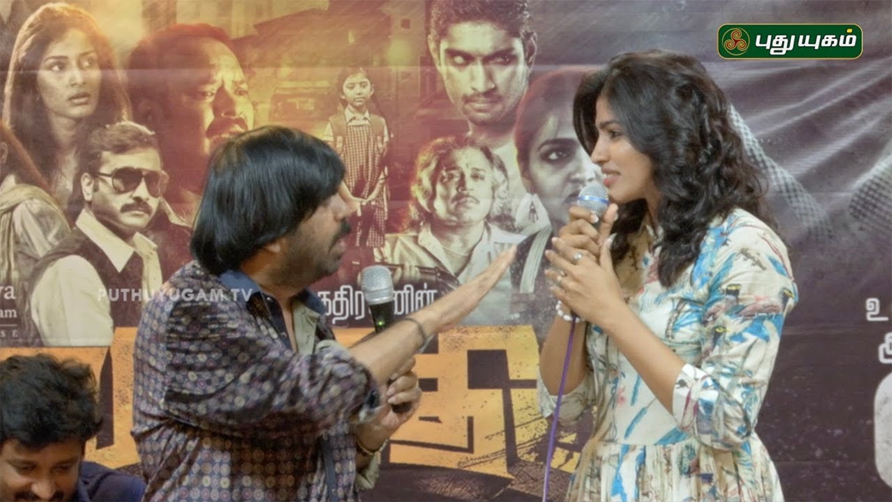 T Rajendar insults Actress Dhansika on stage | Vizhithiru | Dhansika Cry