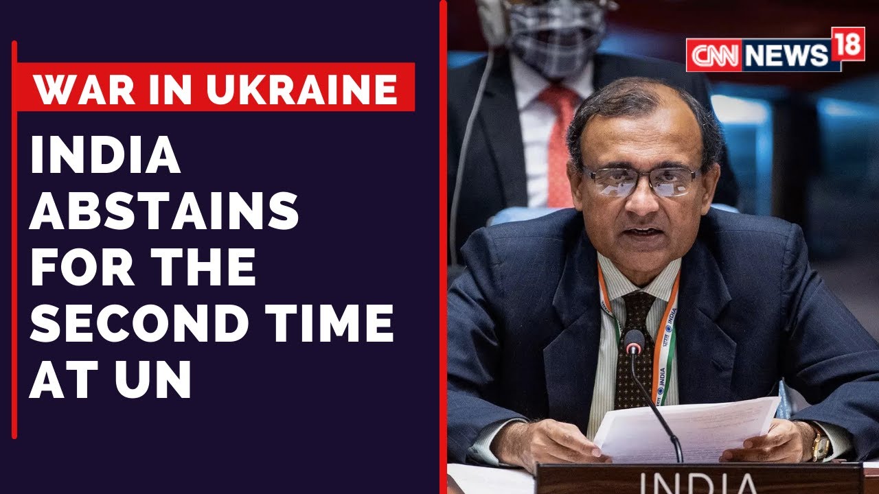 T S Tirumurti (India's Ambassador To UN) Address At UN | Russia-Ukraine | India At UN | CNN News18