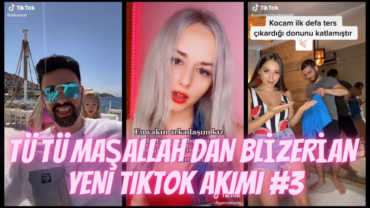 Tü Tü Maşallah Dan Blizerian Yeni TikTok Akımı Videoları #3