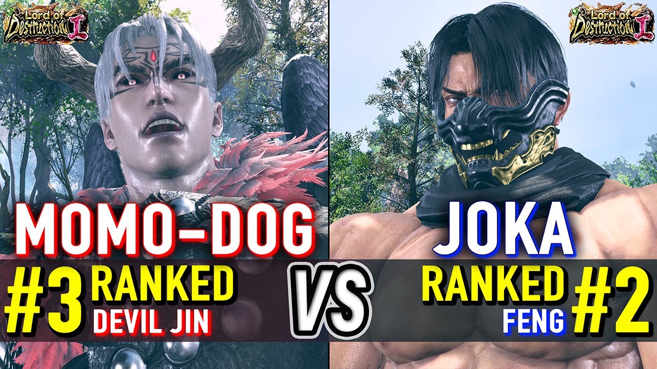 T8 🔥 MOMO-DOG (#3 Ranked Devil Jin) vs JOKA (#2 Ranked Feng) 🔥 Tekken 8 High Level Gameplay