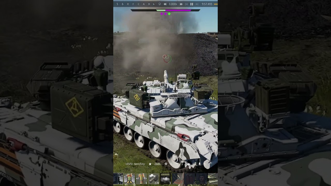 T-80 Suffers!? 💀 #warthunder #shorts