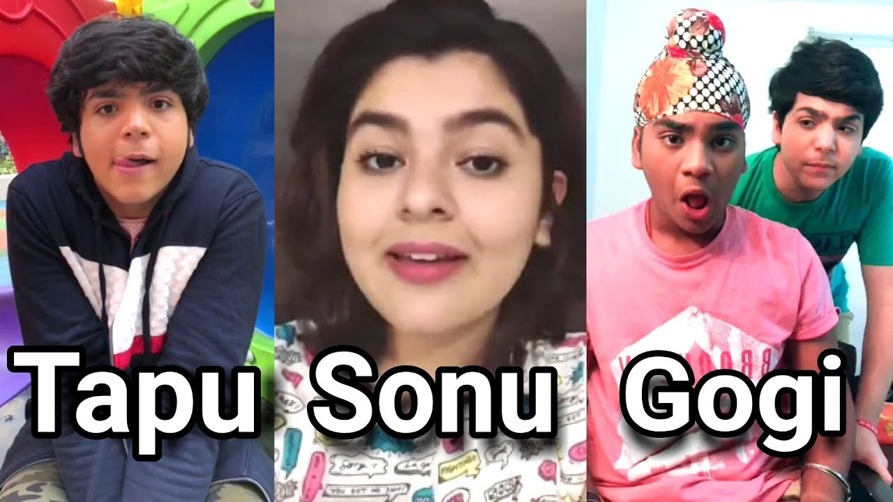 Taarak Mehta Ka Ooltah Chashmah | (Tapu Sena) in TikTok Masti