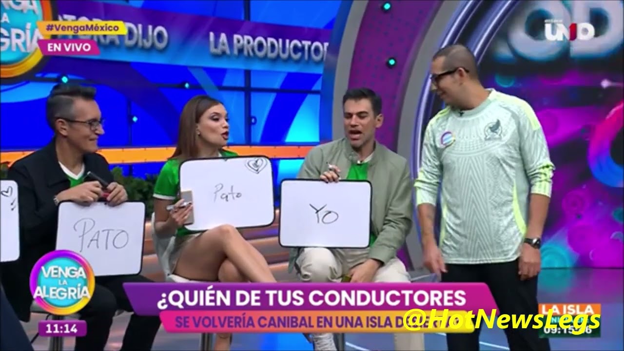 Tabata Jalil hot legs - Venga la Alegria 06/26/24