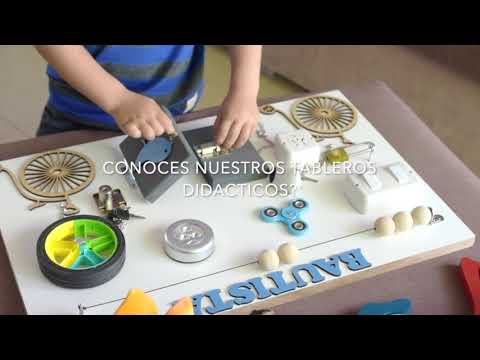 TABLERO DIDACTICO ESTILO MONTESSORI. MARCA: JUEGA TAHIEL