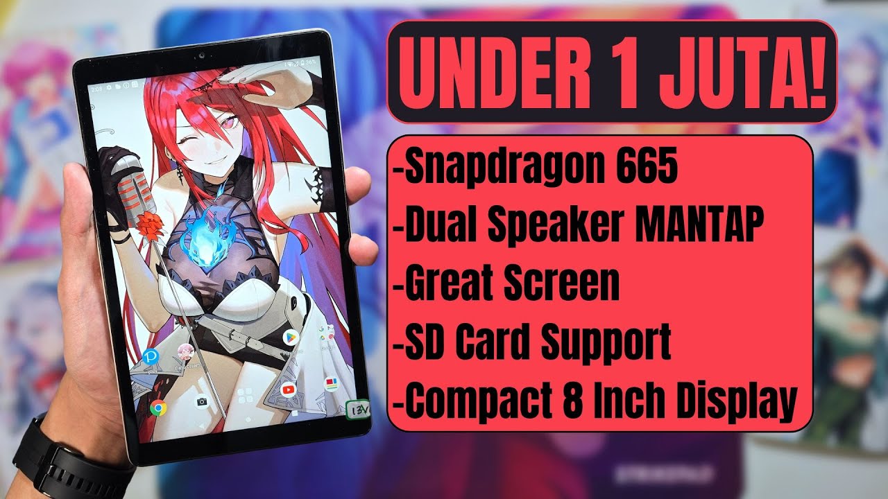 TABLET COMPACT Ex Jepang Under 1 JUTA COCOK BUAT BACA MANGA! | Lenovo Dtab Compact D-42A Unboxing!