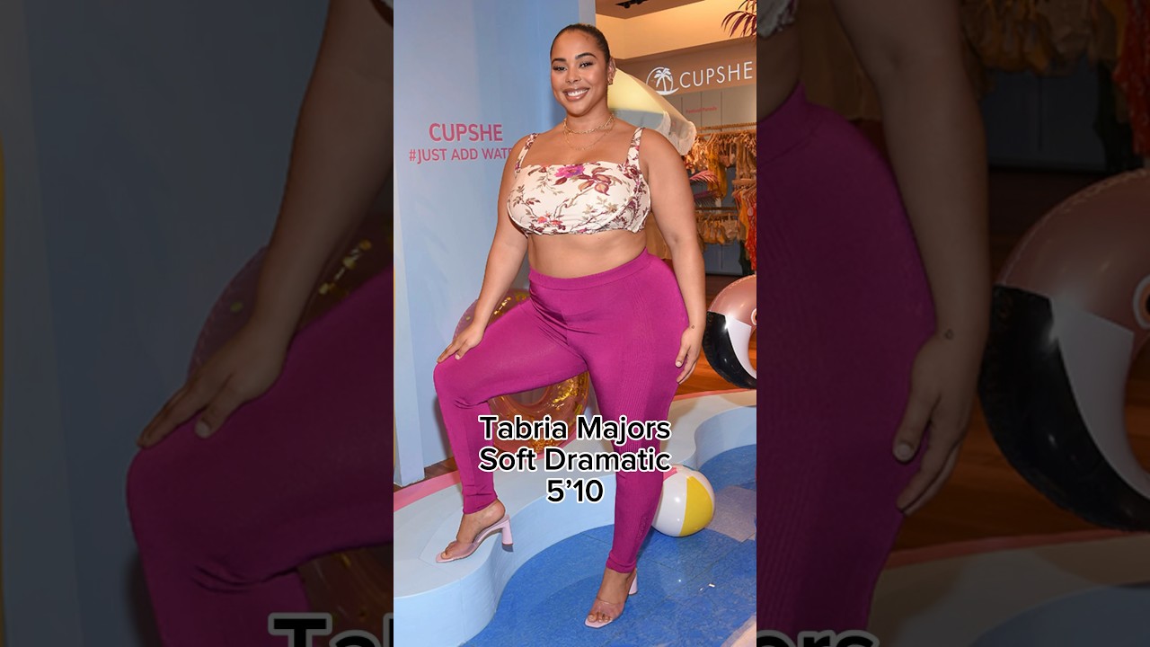 Tabria Majors / Soft Dramatic 💖 #kibbe #fashion #shorts