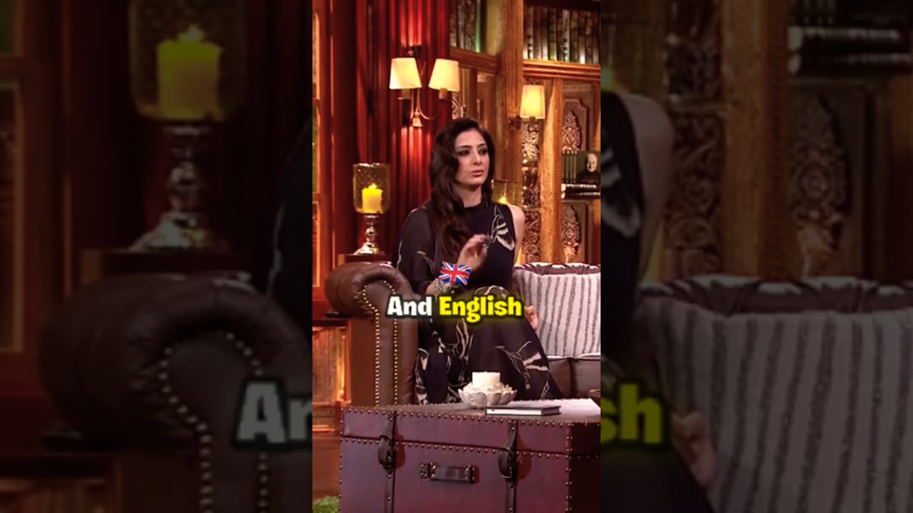 Tabu Speak Six languages 👏😳 #shorts #bollywood #language @TheAnupamKherShow
