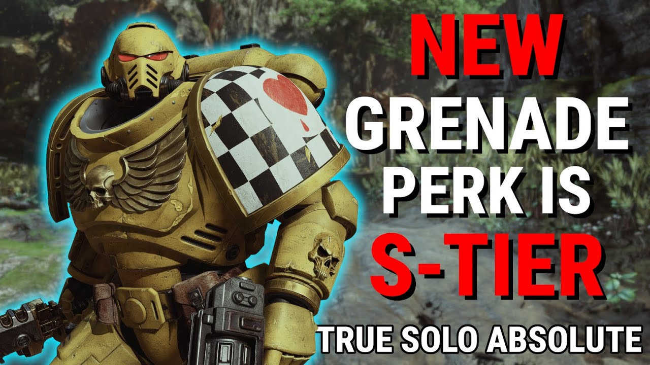 Tactical's NEW Team Perk Gives UNLIMITED Explosives - True Solo Absolute | Space Marine 2 | Ver 8.0