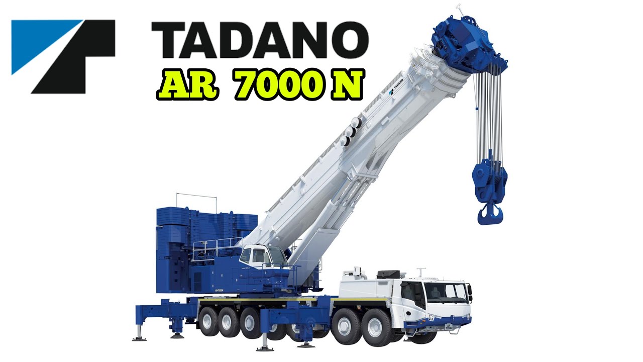 Tadano AR 7000 N, One of the Largest All Terrain Crane in Japan #tadano #allterraincrane  #crane