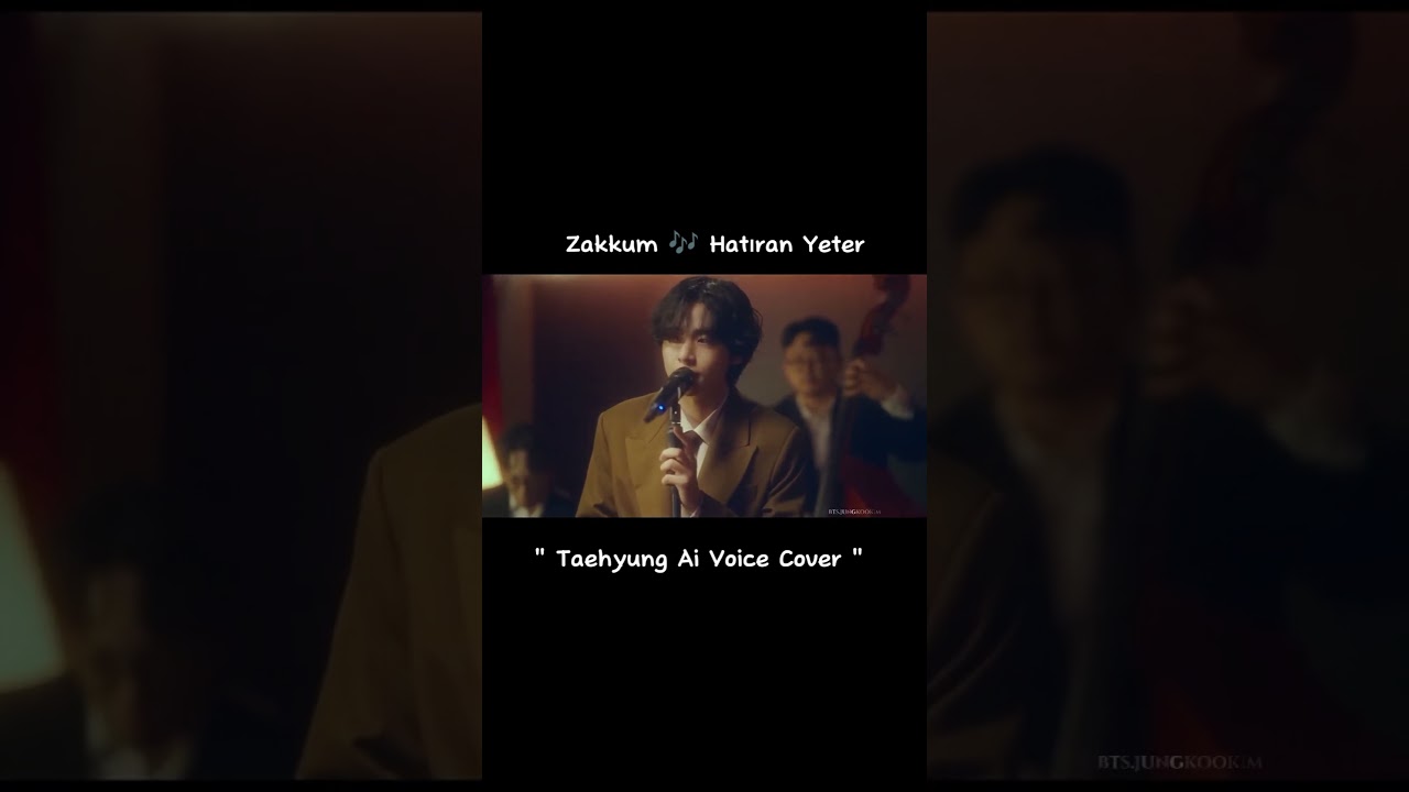 Taehyung - Hatıran yeter ''ai cover'' #keşfet #aicover #bts #jungkook #taehyung