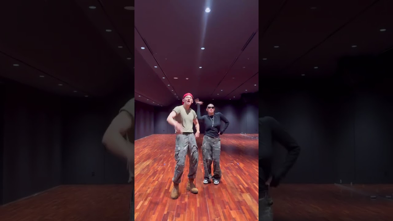 Taehyung's Another Dance Video With Lee Jung Lee!😍🔥||#KimTaehyung #Shorts