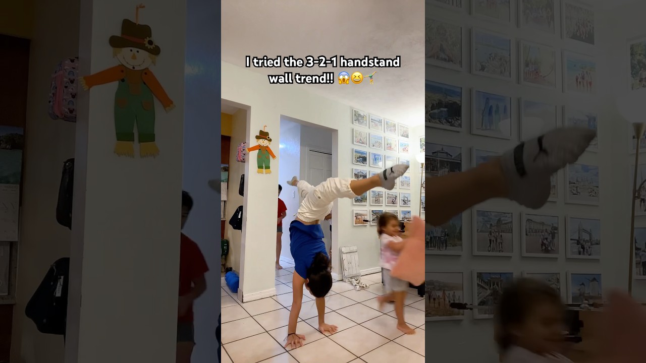 Tag me if you can do it!! 😆🤸‍♀️🤩 #fypシ゚ #handstand #challenge #shorts #gymnast #trend #viral