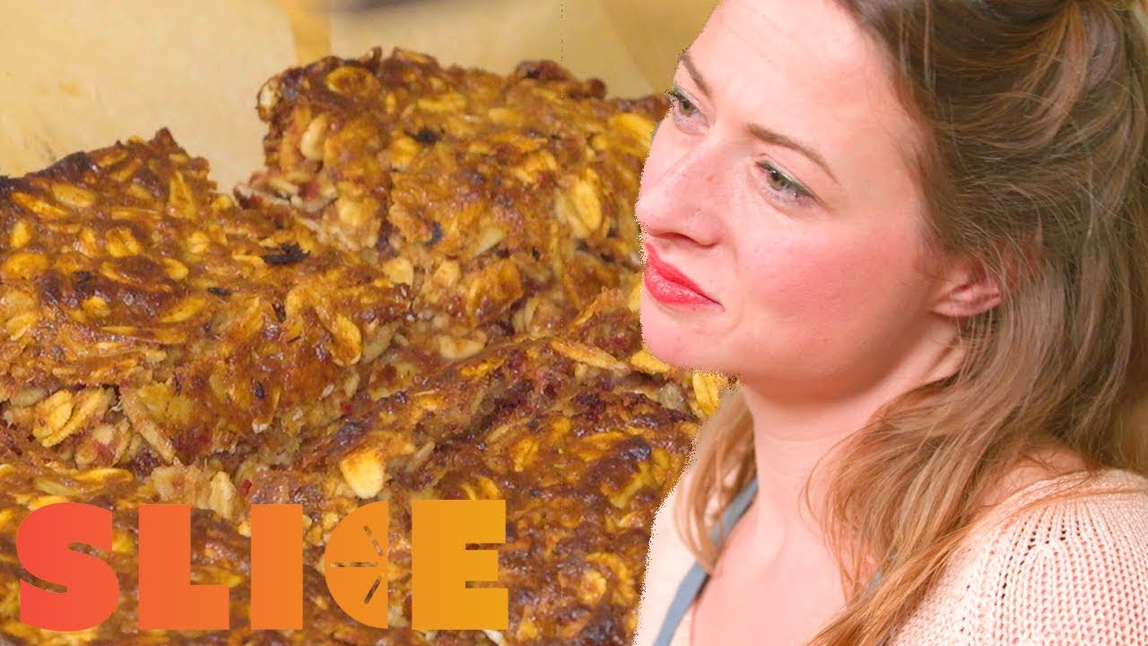 Tahini Flapjacks | Kids in the Kitchen |Slice