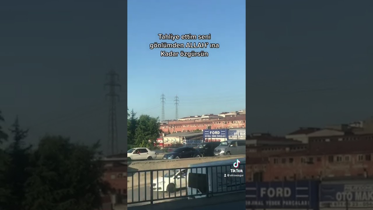 Tahliye ettim seni artık