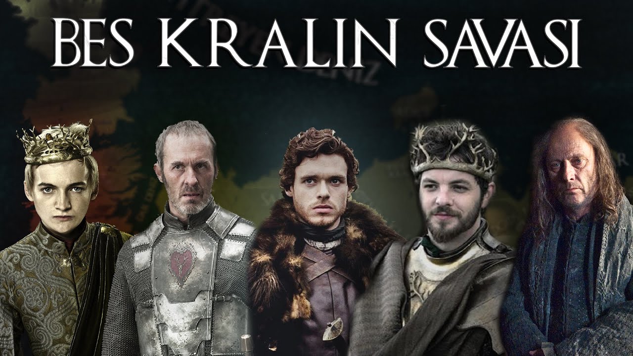 TAHT OYUNLARI: BEŞ KRALIN SAVAŞI HARİTALI ANLATIM (Kitap Versiyonu)