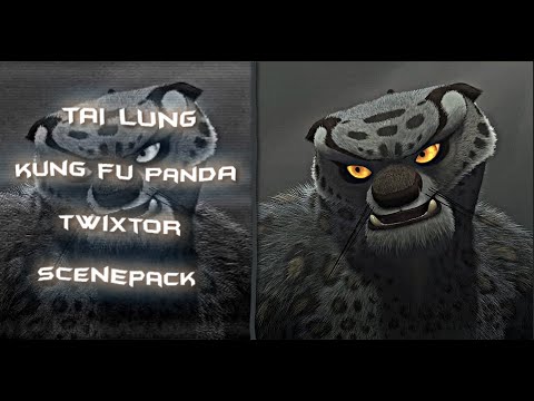 Tai Lung (Kung Fu Panda) twixtor scenepack