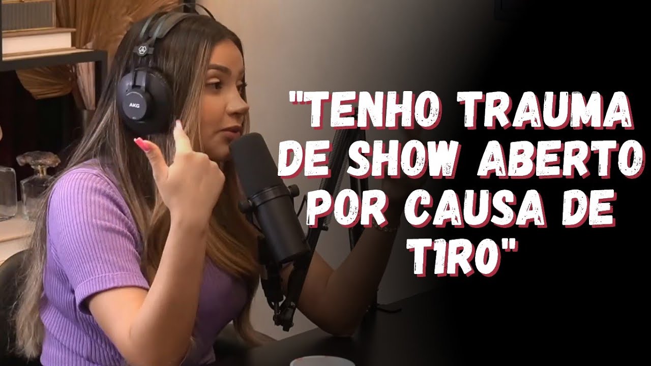 TAINÁ COSTA REVELA QUE TEM TR4UMA DE FAZER SHOW EM LOCAL ABERTO POR M3D0 DE LEVAR T1R0