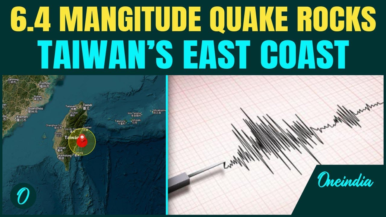 Taiwan Earthquake: Powerful 6.4-Magnitute Quake Hit Taiwan’s East Coast | Ring of Fire | Watch