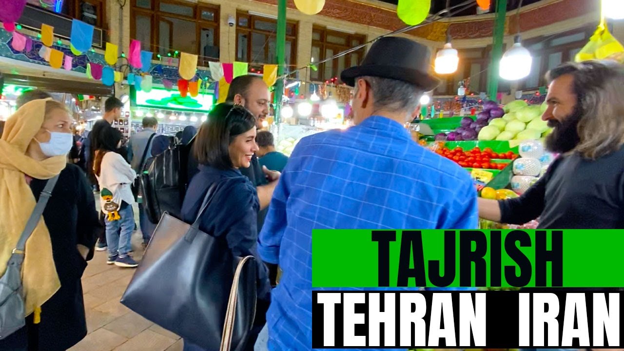 TAJRISH BAZAAR TEHRAN, IRAN- WALKING TOUR | APRIL 2023