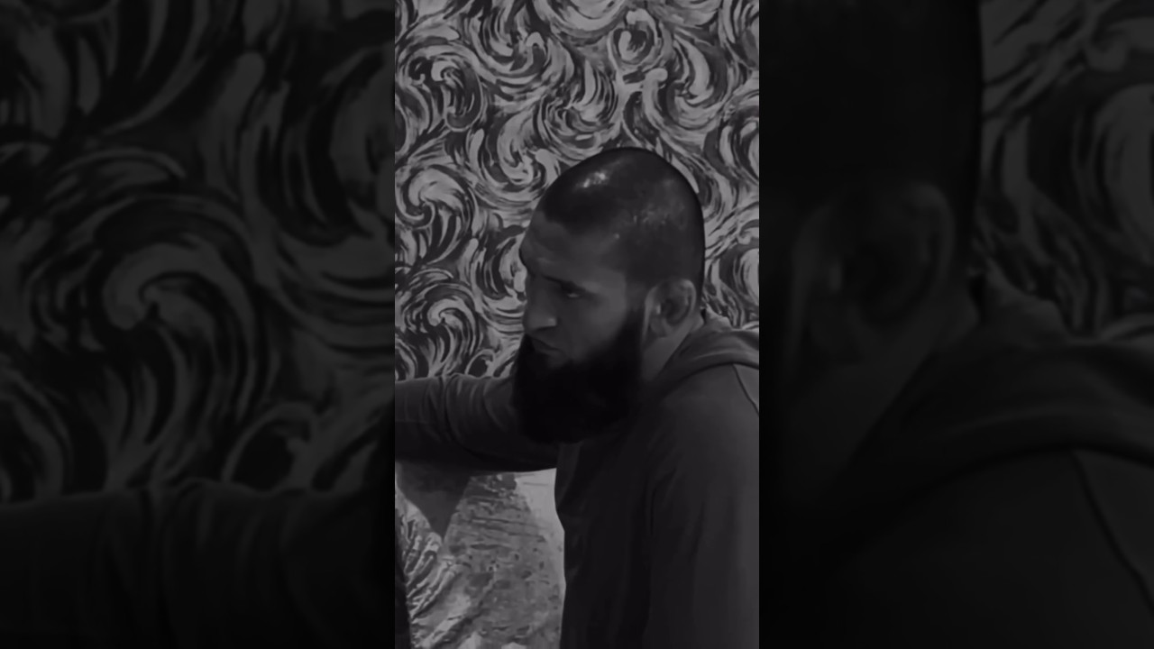 TAKBIR!!! Allah hu Akbar☝️🐺. #khamzatchimaev #allahamdulillah #allahuakbar #ufc