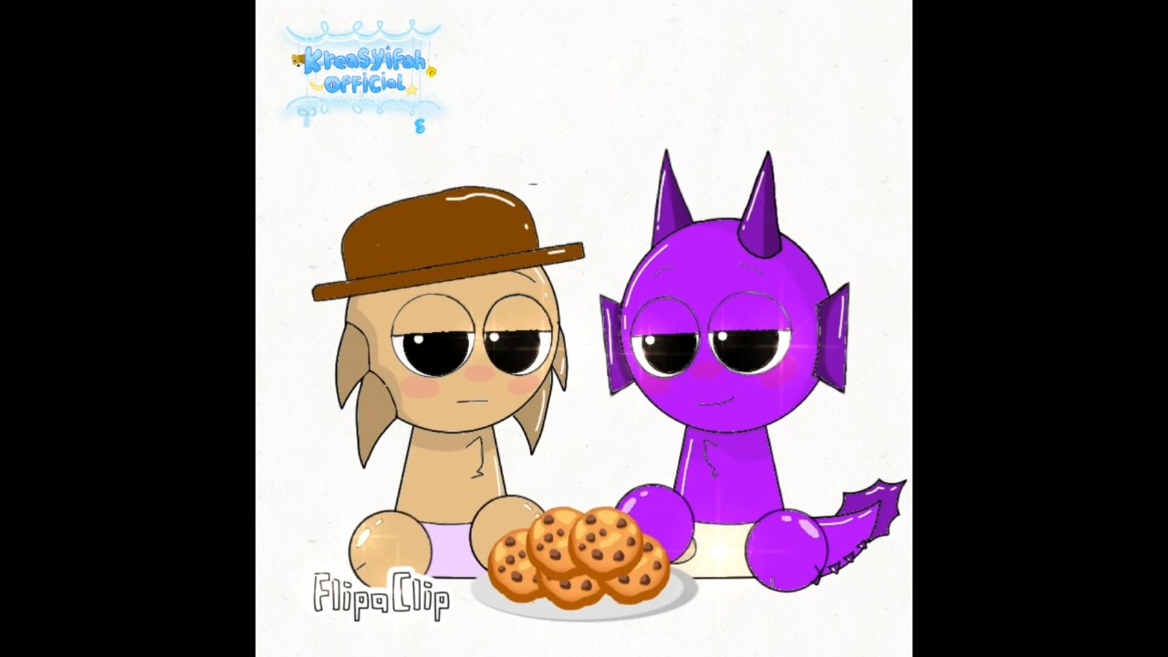 Take Care Baby Durple And Tunner Part 2 #kreasyifahofficial #fyp #foryou #sprunki #babyemojicat