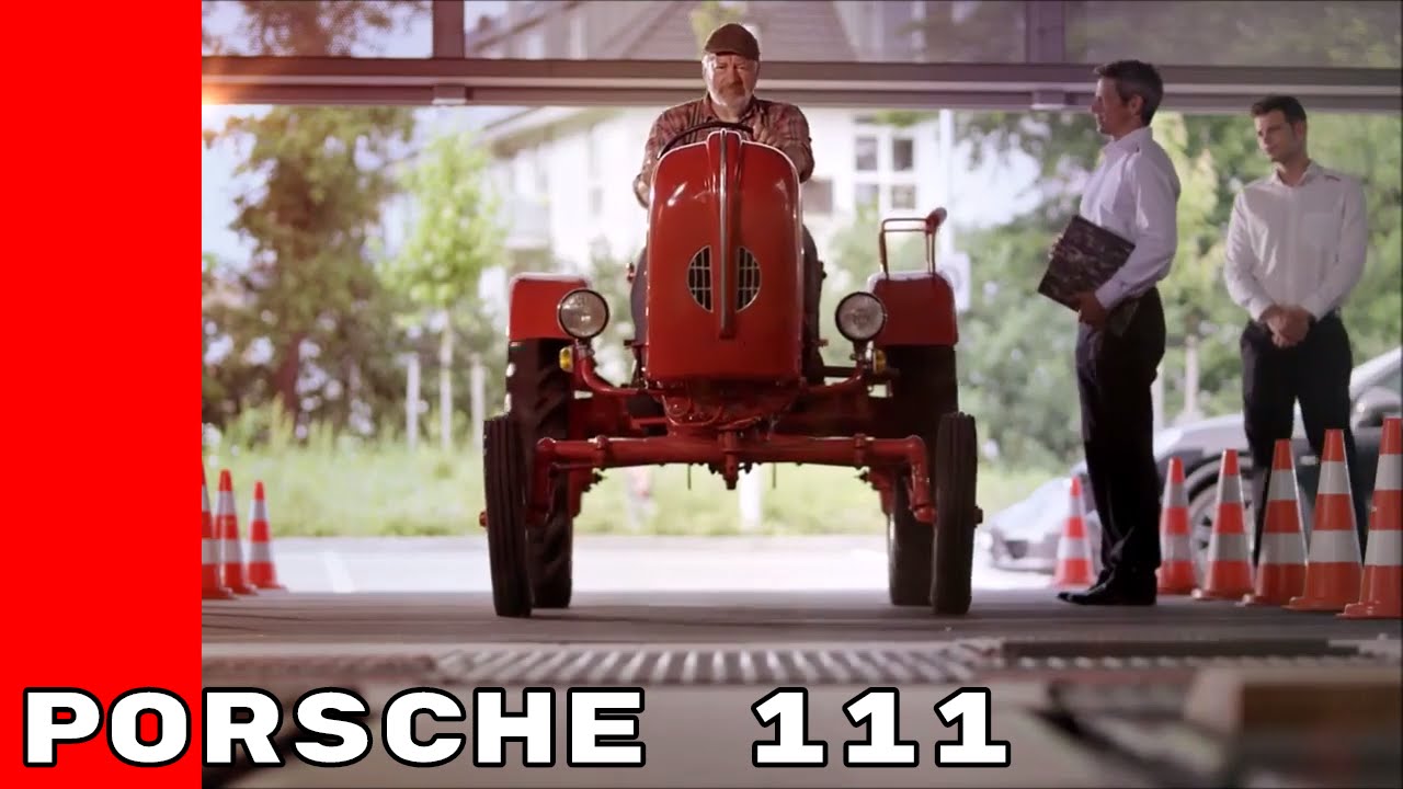 Taking a Porsche 111 Tractor To Porsche Service