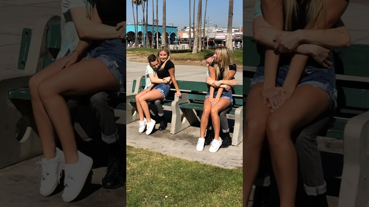 Taking PEOPLE’s seats PRANK 🤣 We FOUND twin GIRLFRIENDS 👱🏻‍♀️💞👱🏻‍♀️👦🏻👦🏻