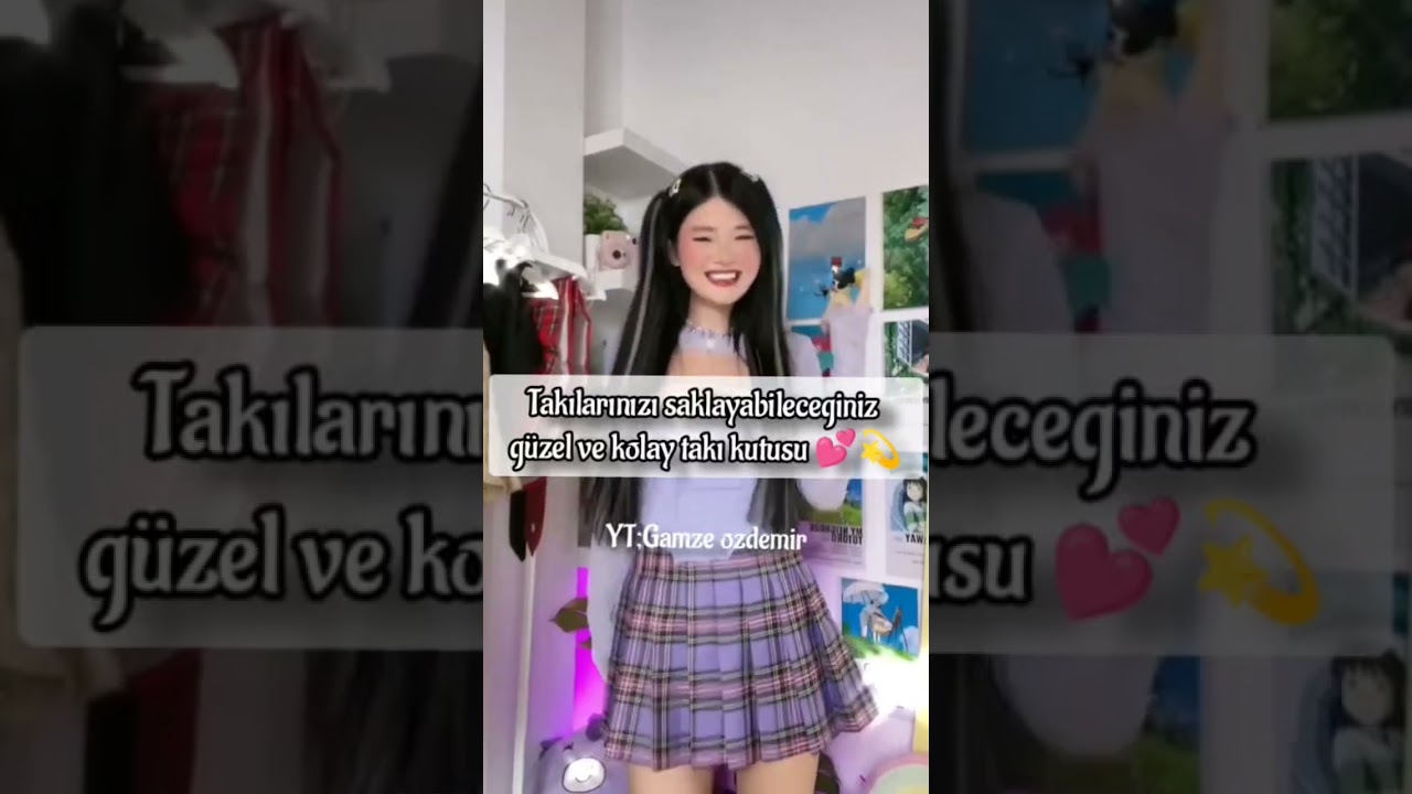 takılarınızı saklayabileceginiz güzel ve kolay takı kutusu 💕💫