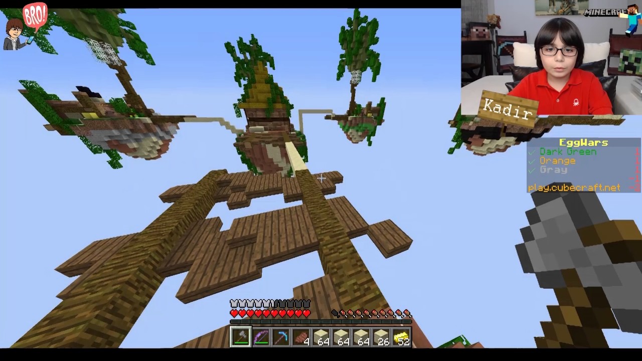 TAKTİK MAKTİK YOK !!! MİNECRAFT EGG WARS BKT