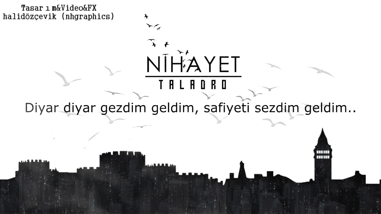Taladro ft. Sezen Aksu - Nihayet (Lyrics Video/2018)